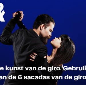 ws2: de kunst van de giro. gebruik van de 6 sacadas van de giro.