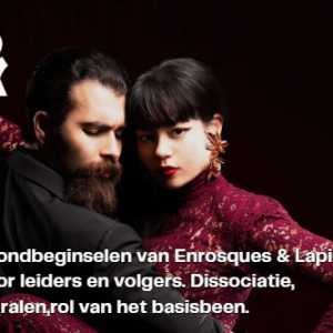 ws3: grondbeginselen van enrosques & lapices voor leiders en volgers. dissociatie, spiralen, rol van het basisbeen.